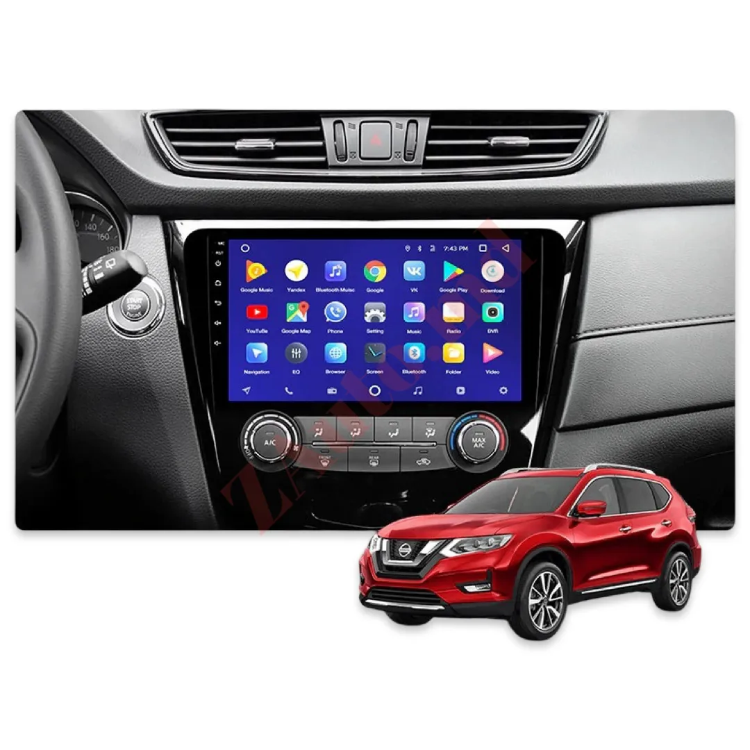 Штатная магнитола Nissan Qashqai 2013-2022/X-Trail 3 2013-2022 Android