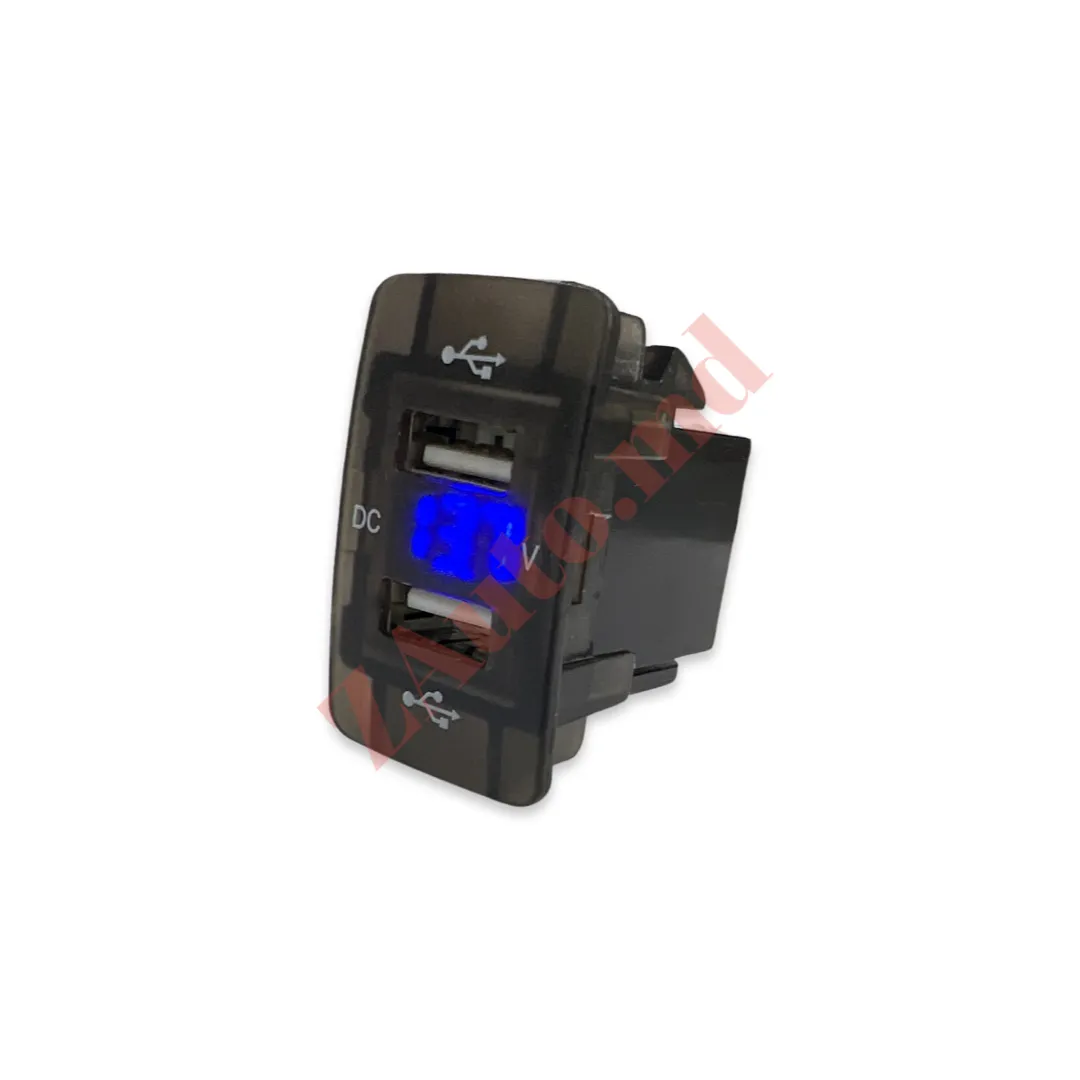 Врезной USB разъем с вольтметром