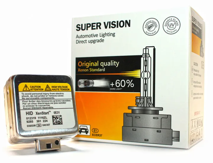 Лампа ксеноновая D3S Super Vision +60% Light thumbnail 2