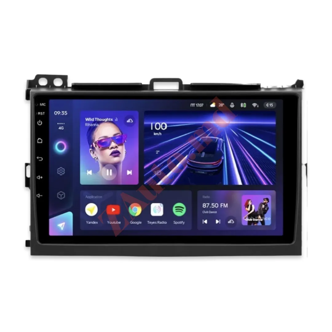 Штатная магнитола Toyota Land cruiser Prado 120/Lexus GX 2002-2009 Android