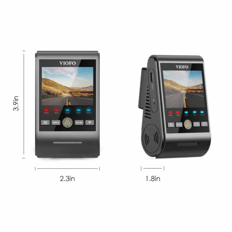 DVR VIOFO A229 Duo cu GPS și a doua cameră thumbnail 4