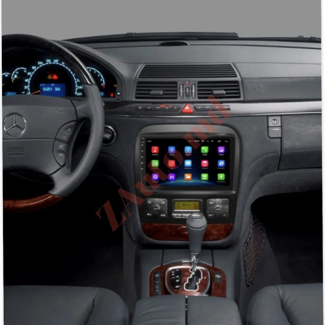 Player Android original Mercedes-Benz S-Class W220, G-Class W463 1998-2006 thumbnail 2
