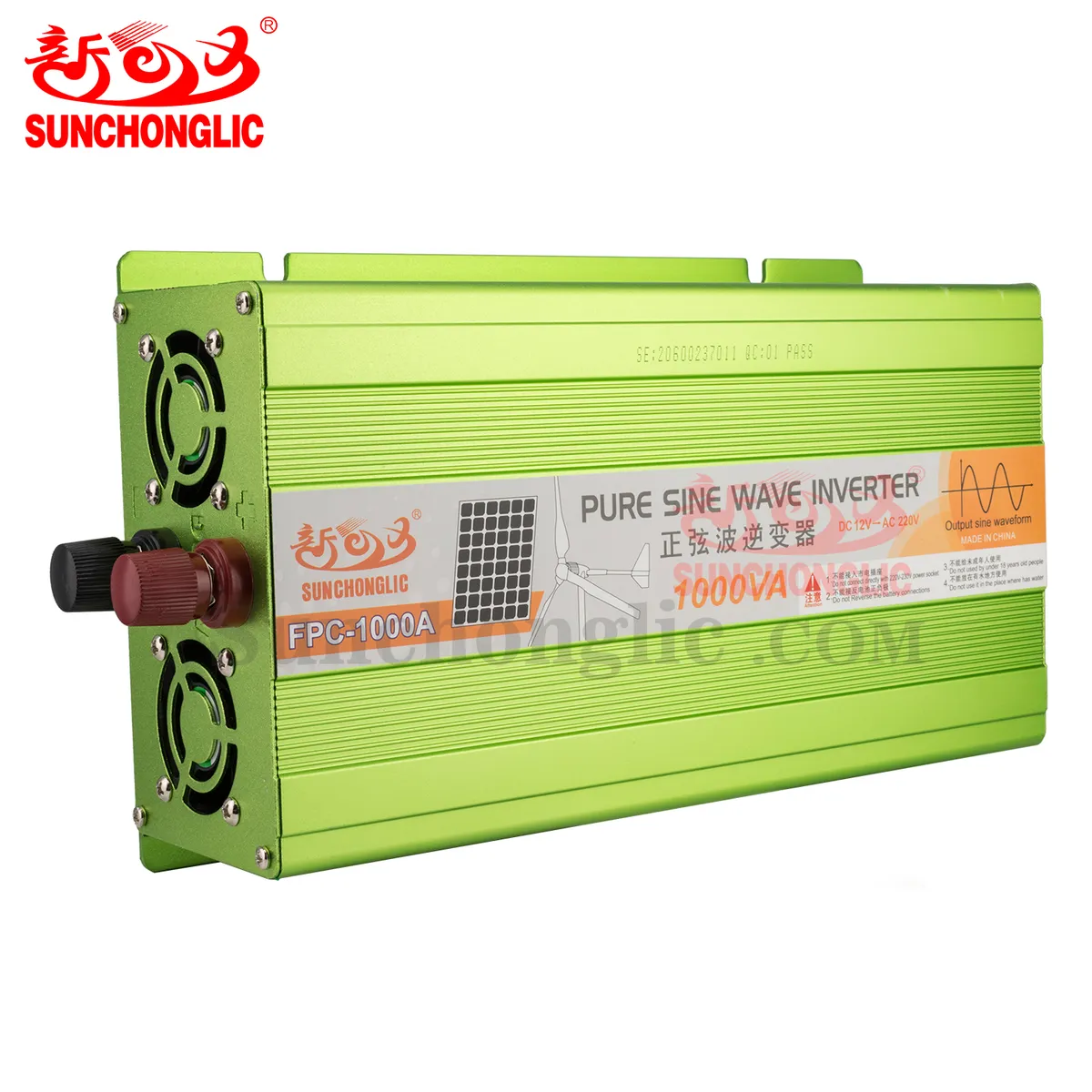 Синусоидальный инвертор Sunchonglic 1000w