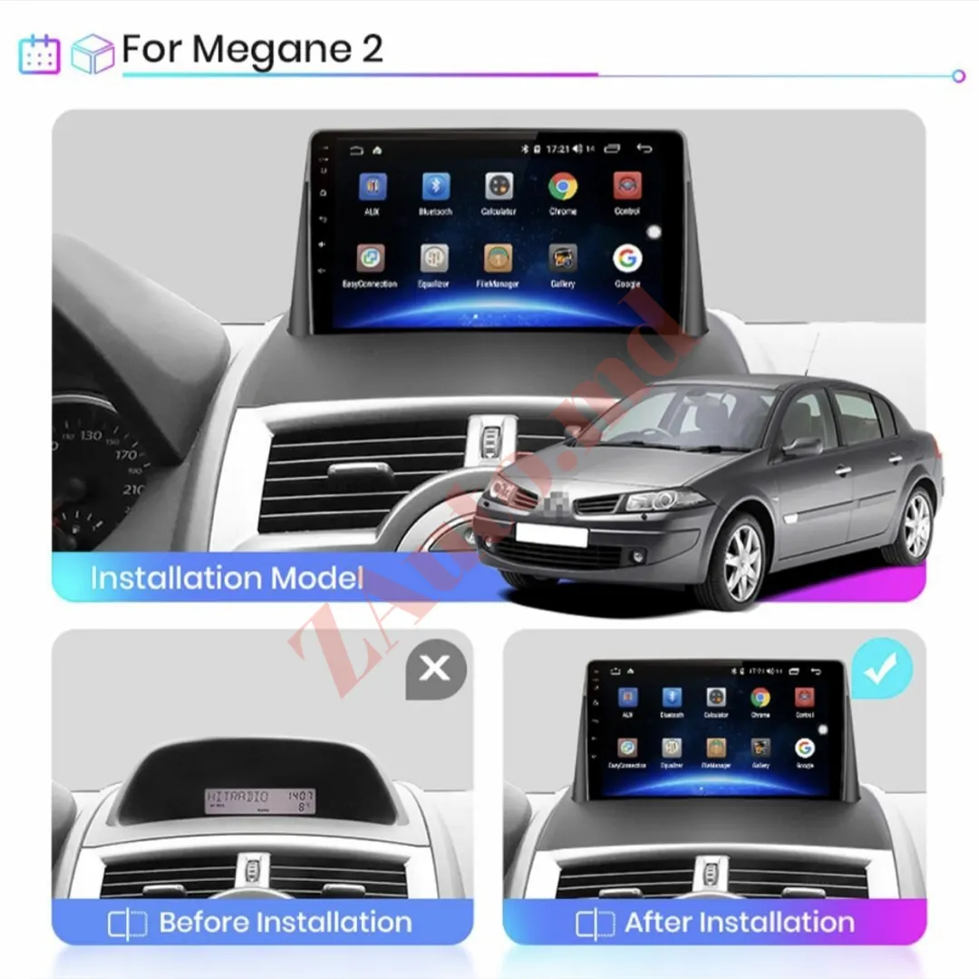 Player Android original Renault Megane 2002-2008 thumbnail 2