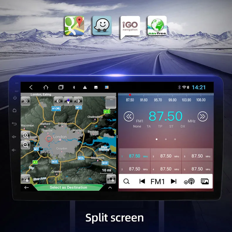 Player Android original Toyota Prius 30 2009-2015 thumbnail 3