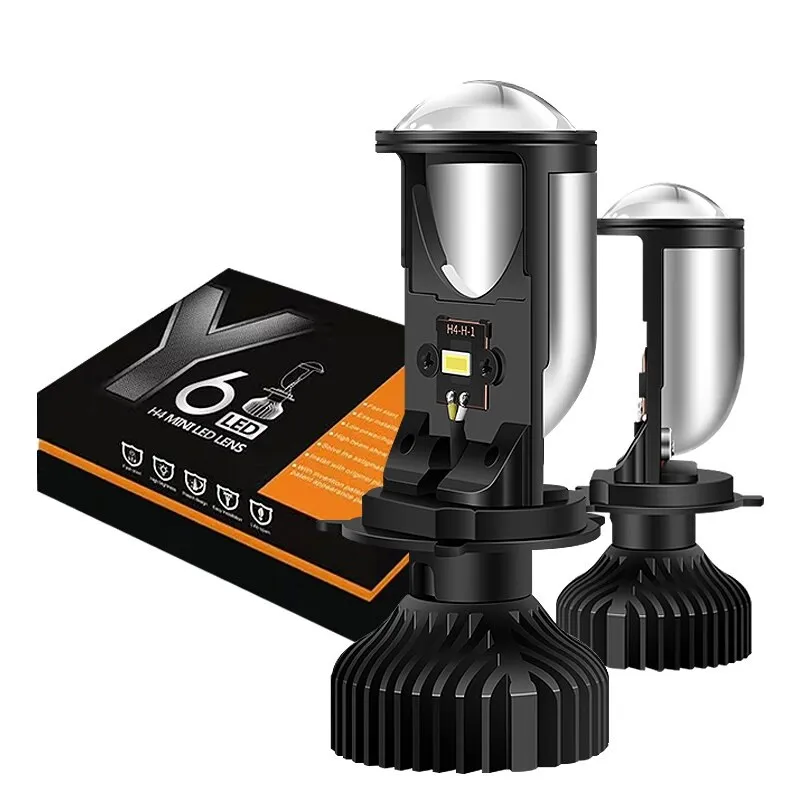 H4 MINI LED LENS ЛИНЗЫ - КОМПЛЕКТ - 2 ШТ