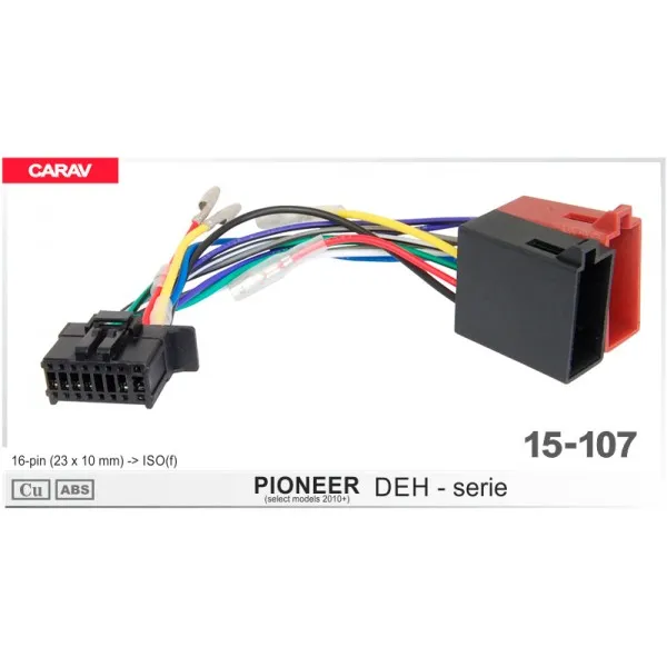 Разъем для магнитолы Pioneer Carav 15-107 thumbnail 2