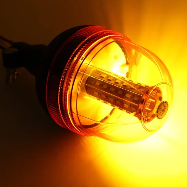 Светодиодная LED мигалка желтая на 3 режима 12-24v thumbnail 2