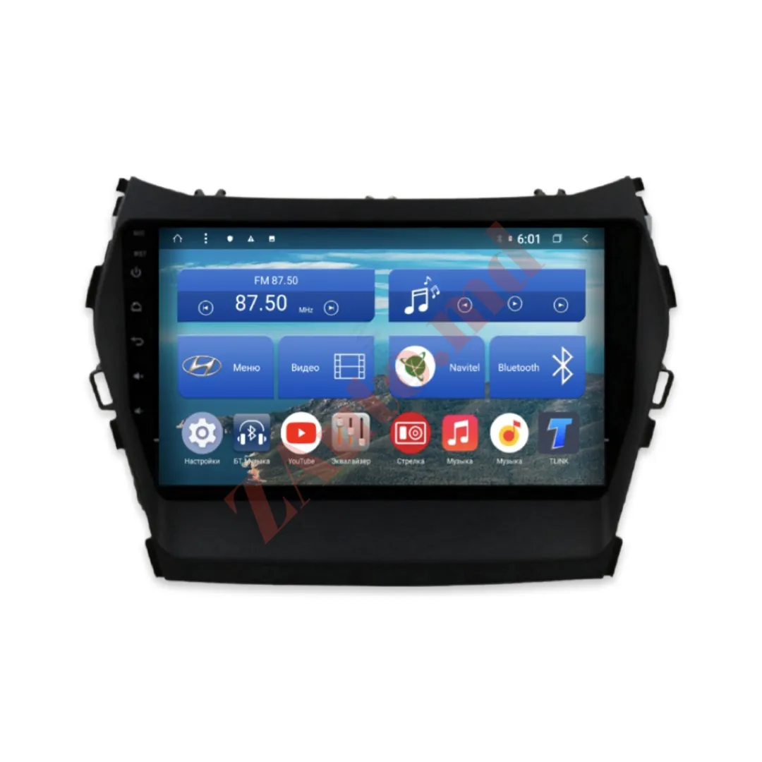 Штатная магнитола Hyundai SantaFe/ix45 2013-2018 Android