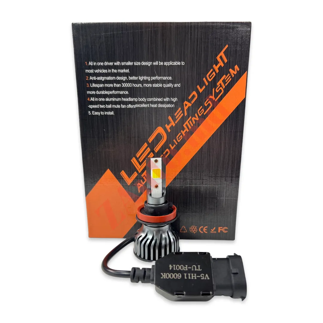 Светодиодные лампы головного света LED V5 6000K