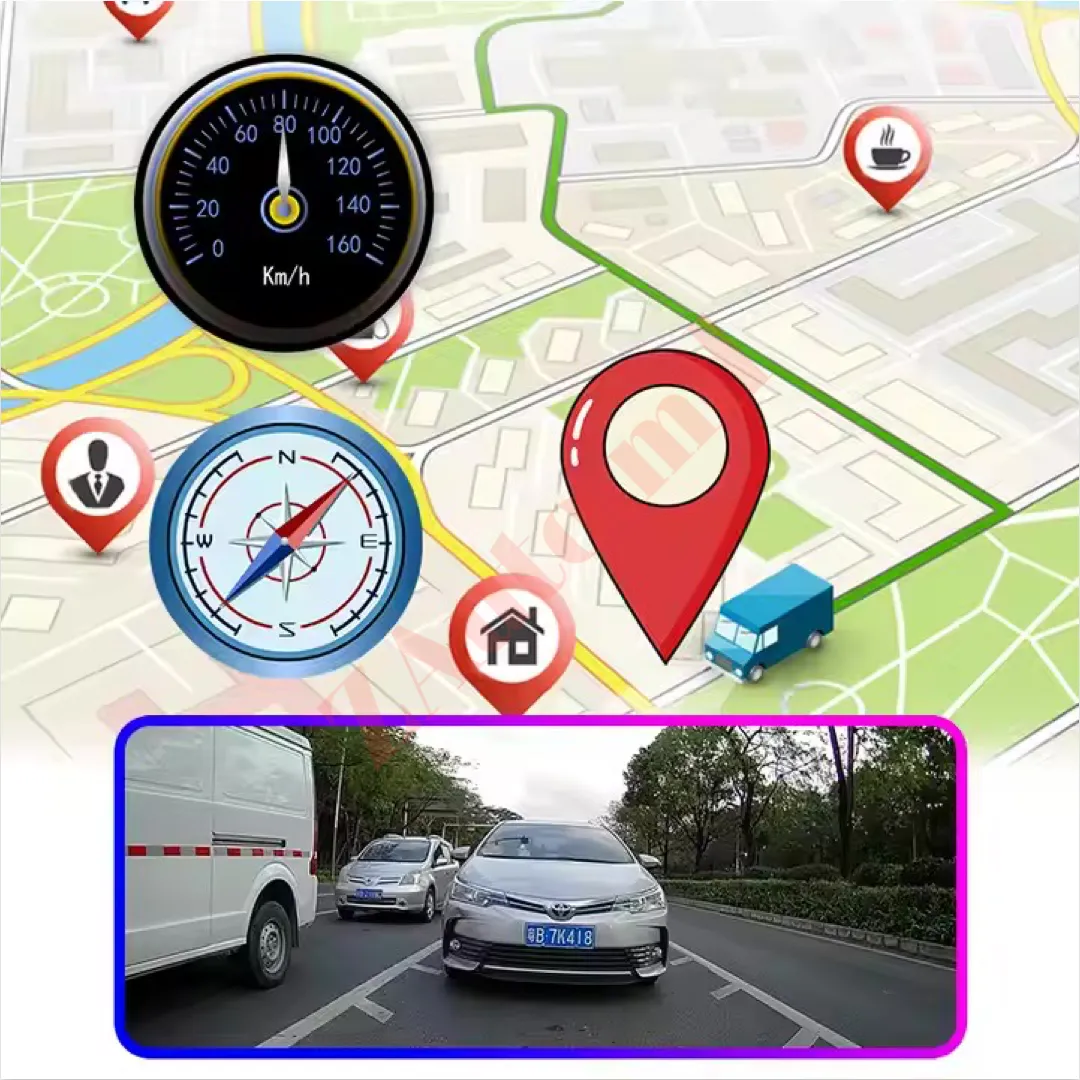 DVR auto K10 cu Wi-Fi și GPS thumbnail 2