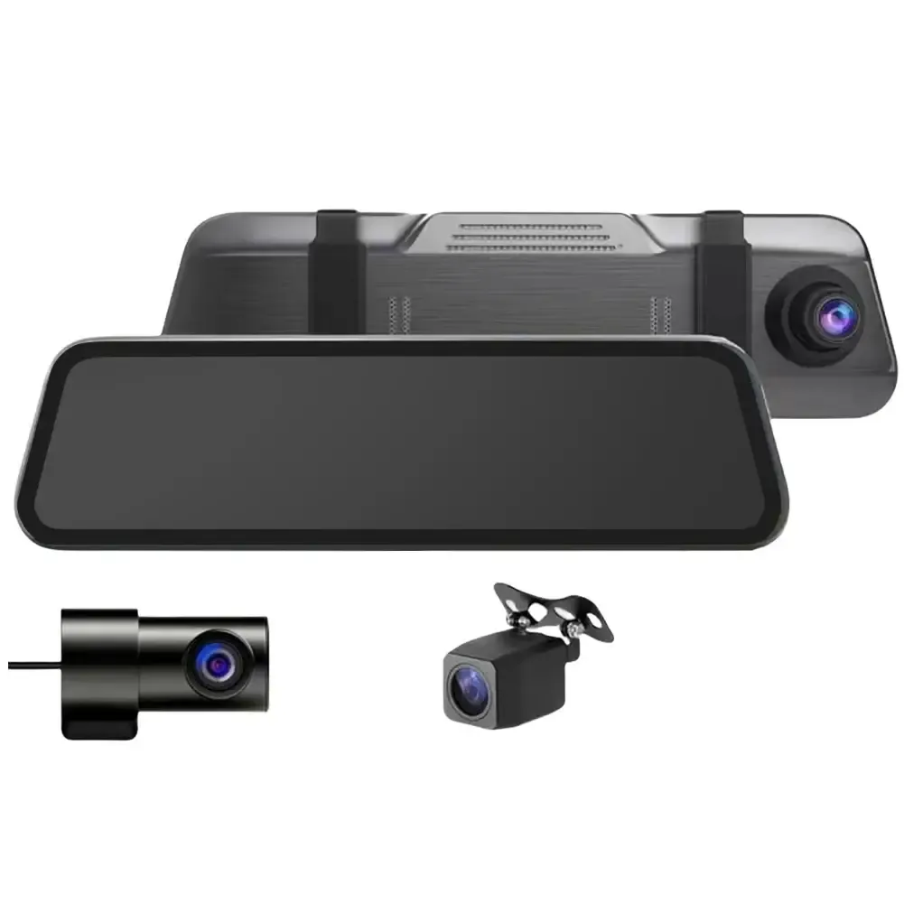Oglindă cu DVR cu 3 camere și Wi-Fi thumbnail 3