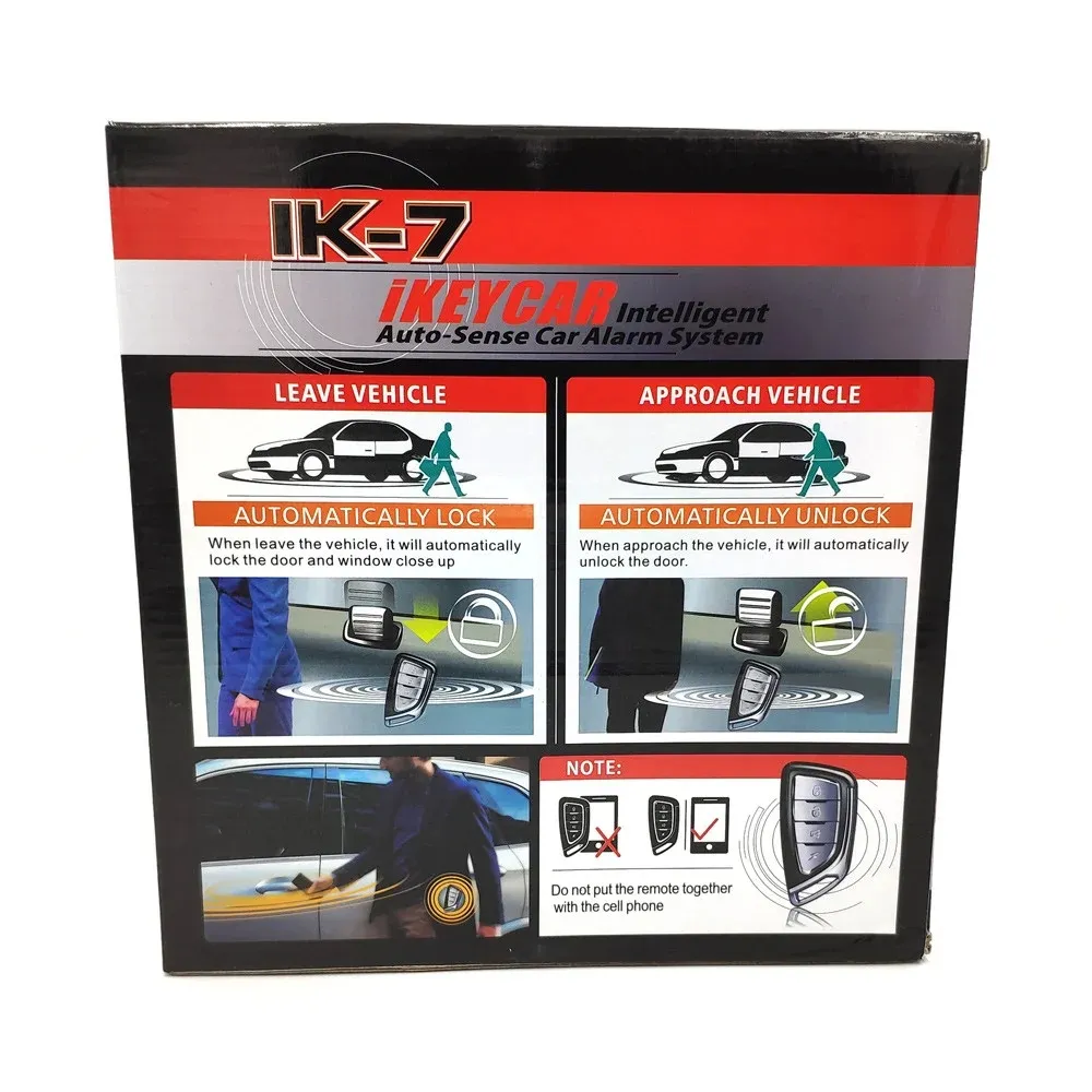 Автосигнализация c функцией свободные руки IKEYCAR IK-7 thumbnail 8