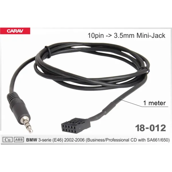 Cablu AUX adaptor BMW seria 3 (E46) Carav 18-012 thumbnail 2