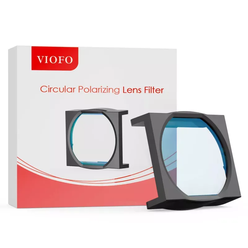 CPL фильтр для VIOFO A119/ A119S/ A119 Pro/ A119V3/ A119 mini/ A129 (передней и задней камеры)
