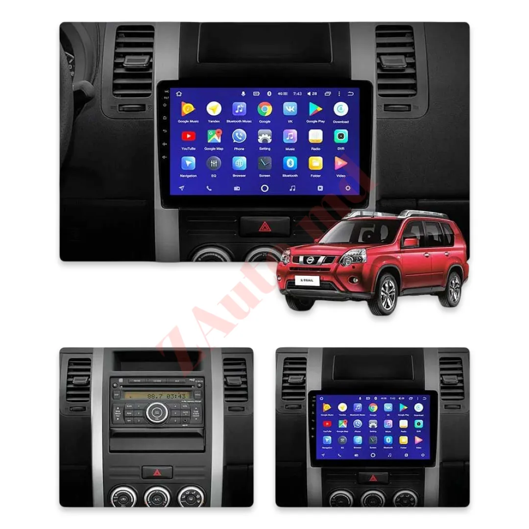 Штатная магнитола Nissan X-Trail 2007-2014 Android