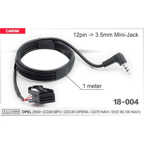 Cablu AUX adaptor Opel Carav 18-004 thumbnail 2