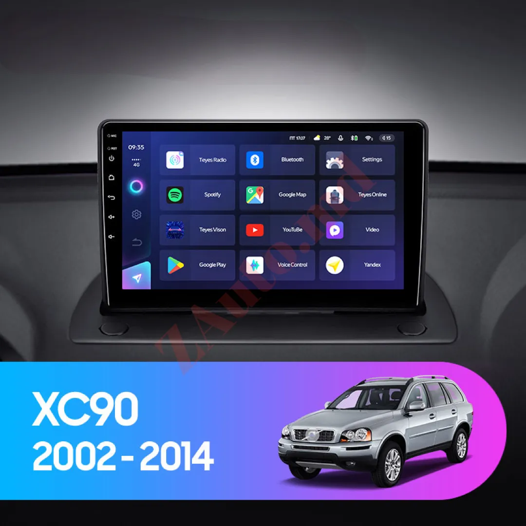 Штатная магнитола VOLVO XC90 2002-2014 Android