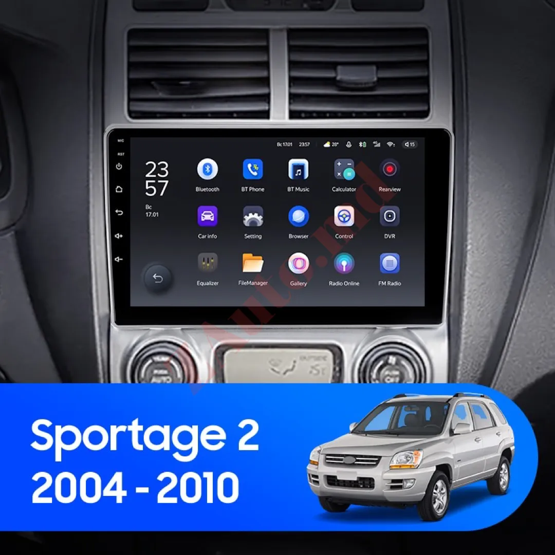 Штатная магнитола Kia Sportage 2004-2010 Android