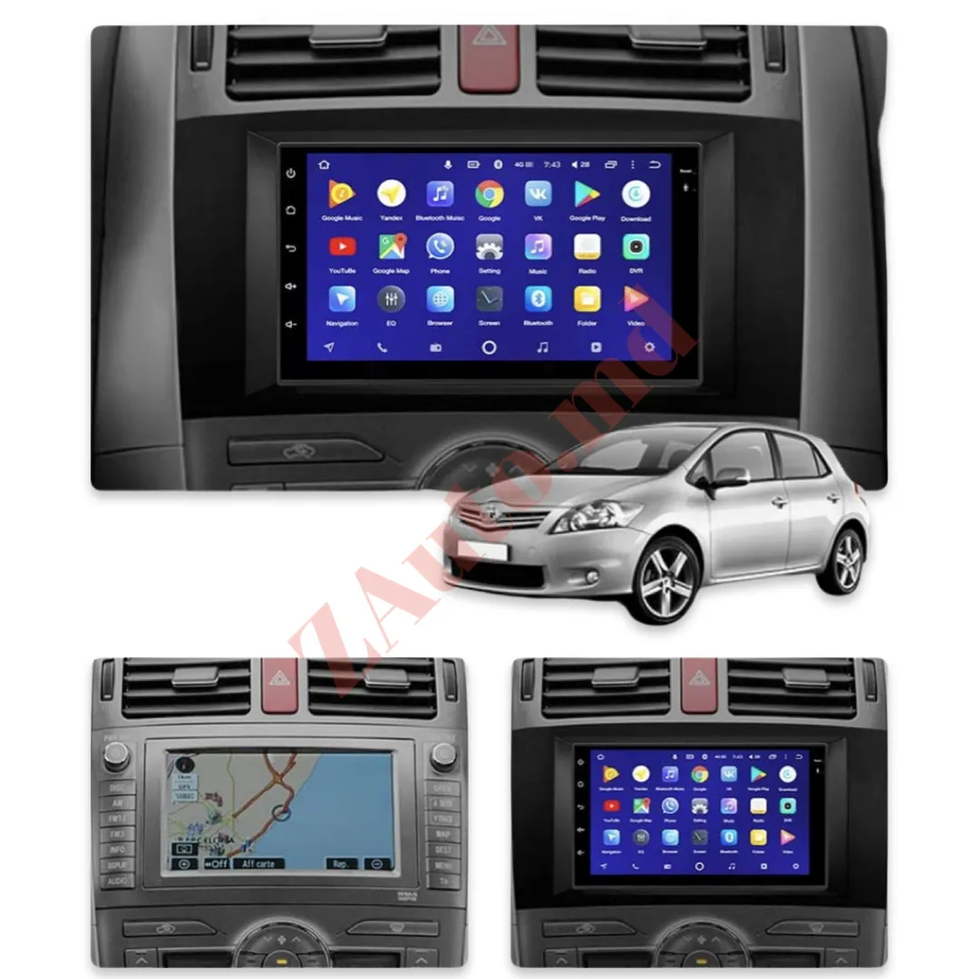 Штатная магнитола Toyota Auris 2006-2012 Android thumbnail 2