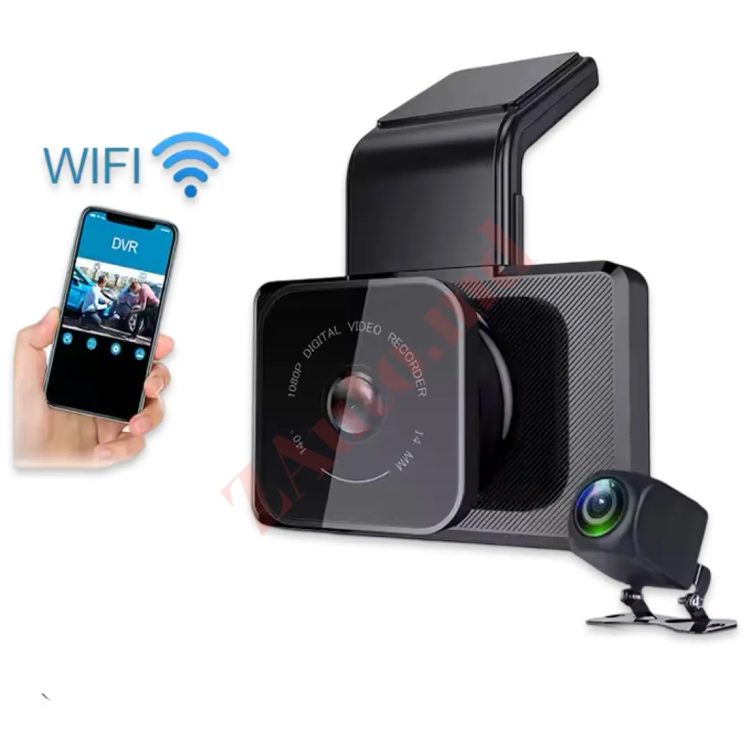 Автомобильный видеорегистратор K10 с Wi-Fi и GPS