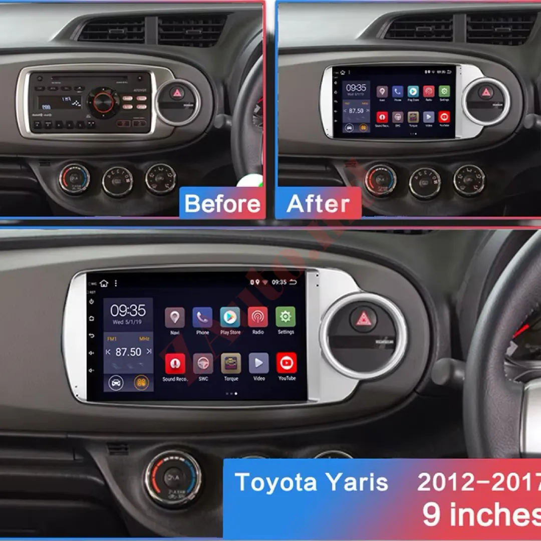 Штатная магнитола Toyota Yaris/Vitz 2010-2014 Android thumbnail 2