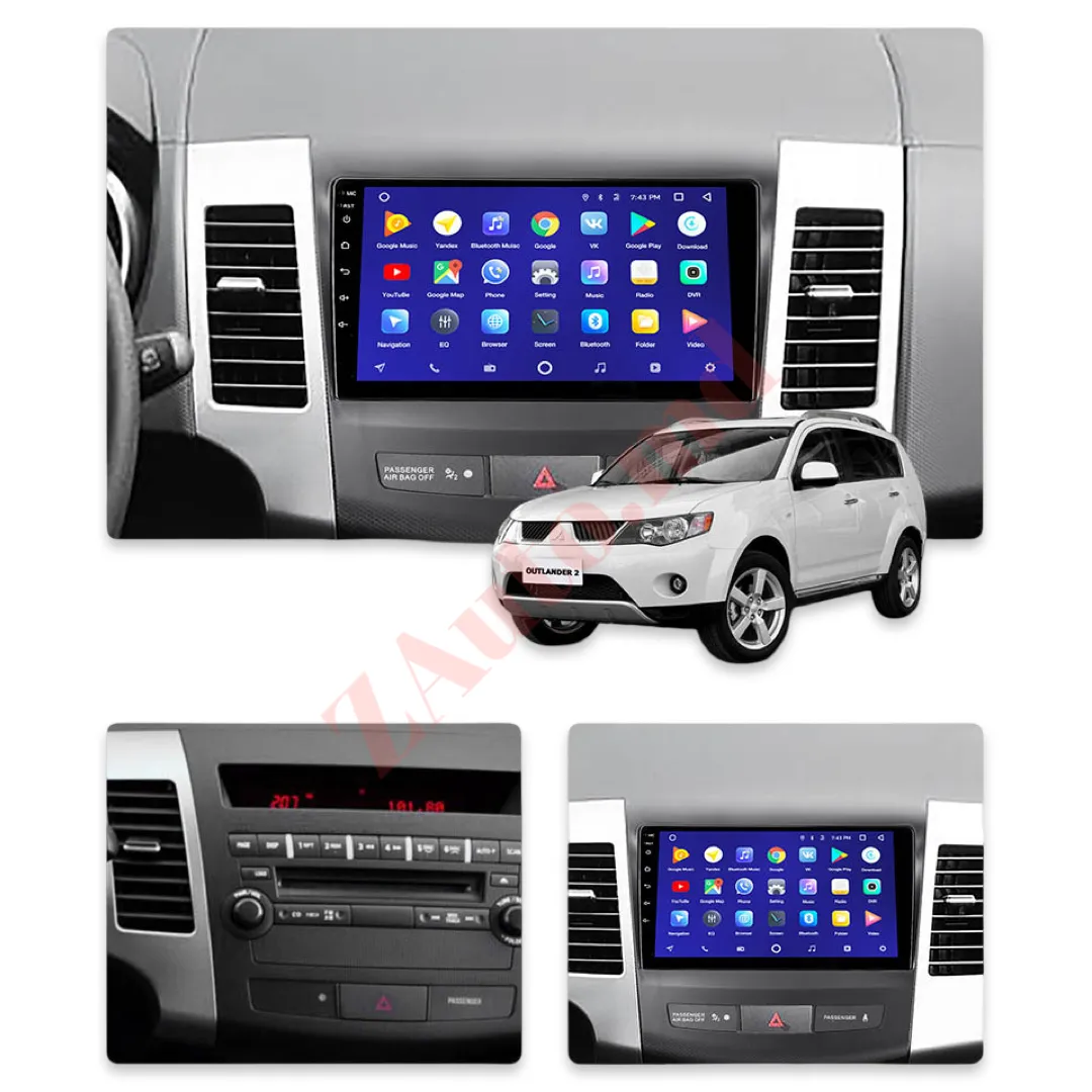 Штатная магнитола Mitsubishi Outlander 2006-2012 Android